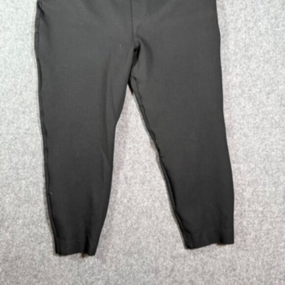 Spanx Womens Perfect Pant Ankle Backseam Skinny Cropped Black Sz 1X Petite Work - Picture 6 of 13